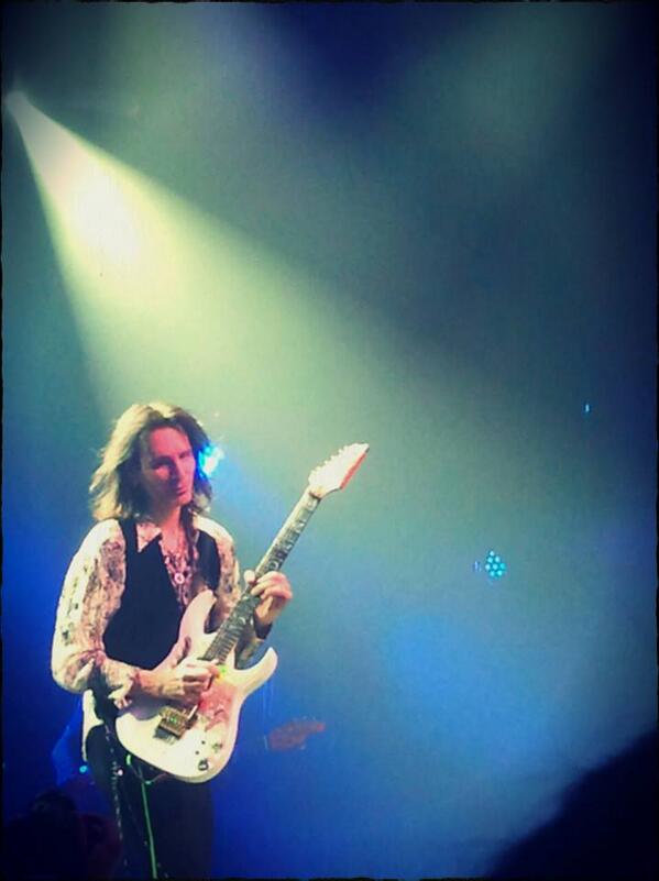 Dianarockbabe's tweet photo. Much love to @stevevai from Kiev! Your show tonight was literally out of this world! #SteveVai #AlienGuitarSecrets http://t.co/M4HOX1s3eG