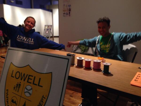 LowellNPS's tweet photo. Stop by and see our friends at #Lowell Parks and Rec at the #LoWellness Festival. http://t.co/y0SoyqtNEs