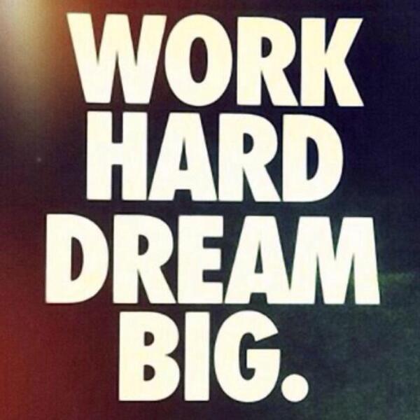 Gym Motivation Twitter: "Work hard. Dream big. http://t.co/5fuvyNG4wo" / Twitter