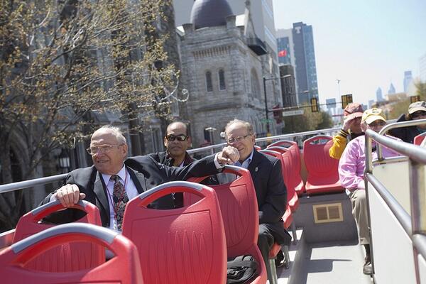 TempleAlumni's tweet photo. Enjoying the "Then & Now" tour #TempleAlumniWeekend http://t.co/QO89TfAgO3