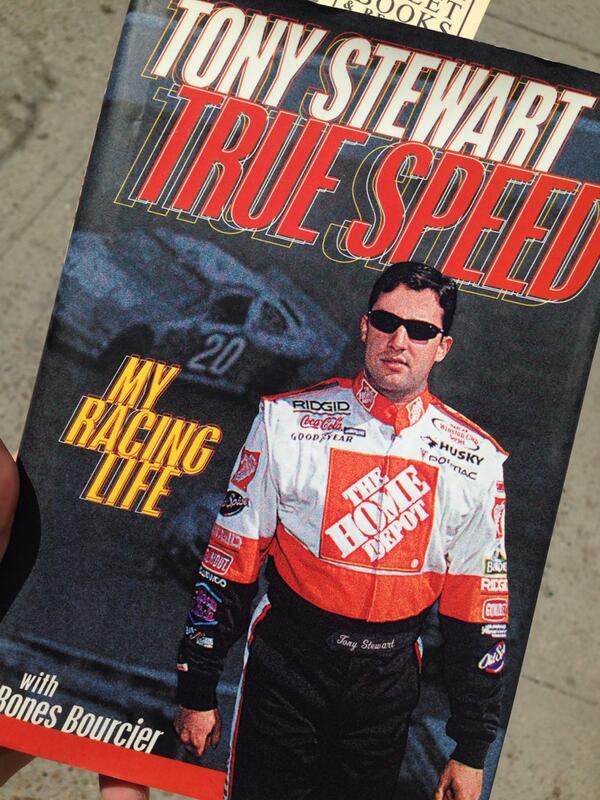 GameChanger_Mag's tweet photo. @TonyStewart Great bookstore find! #nascar #nyc #thegcmag #books #racing http://t.co/GtgYUbiSCW