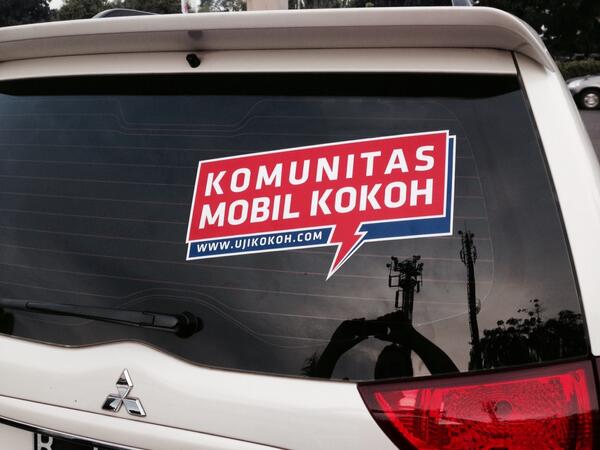 #MobilKokoh ketemu sama saya di Family Mart Bulungan ya nanti buat yang mau gabung! :D