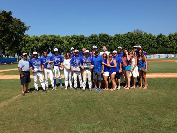Lynn_Knights's tweet photo. #LUBase senior day #ThankYouSeniors http://t.co/LE2yGKguOO