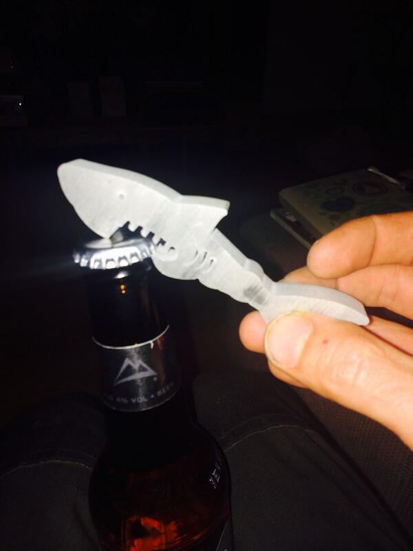 Carl6128's tweet photo. The best present anyone has ever made me @JayRowe666 has excelled in his metal work class this week http://t.co/8TZ2oDvfY9