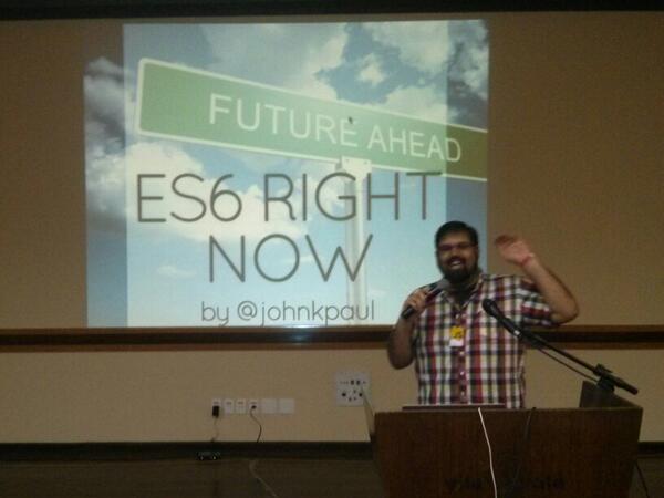 passos's tweet image. @johnkpaul #jsconfbr