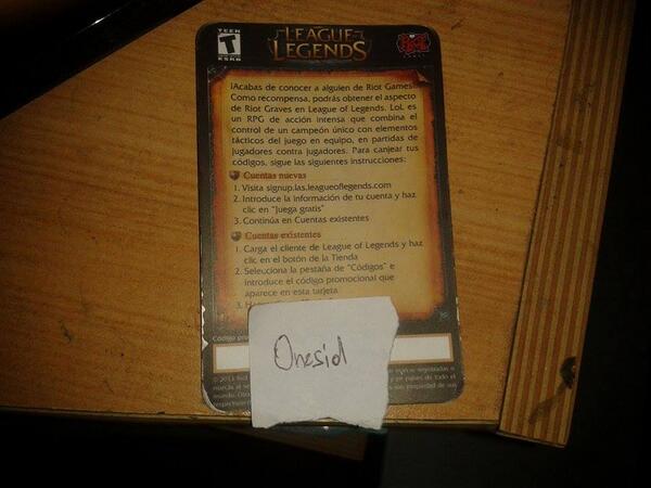 0nEsiD's tweet photo. I trade #RiotGraves im looking for #RiotWardSkin or #VarusArticOps available on LAS, send me a pm if u want trade http://t.co/1GwQhto1Nj