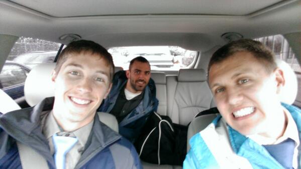 .<a href="/BostonWhitecaps/">The Boston Whitecaps</a> the JP car is light on people but full of clichés #playourgame #workwithourlegs #noexcuses #win