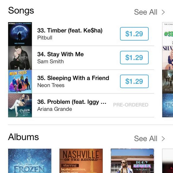 grandemomentzz's tweet image. PREORDER! GET IT TO #1 #PreOrderProblemOniTunes #ProblemTomorrow #ProblemTomorrowAtMidnignt smarturl.it/ArianaProblemiT