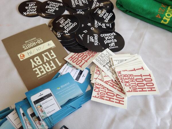 swphx's tweet photo. More fun swag from sponsors @cohootsphx and @blinkist at #phxedu http://t.co/HskW93UCPf