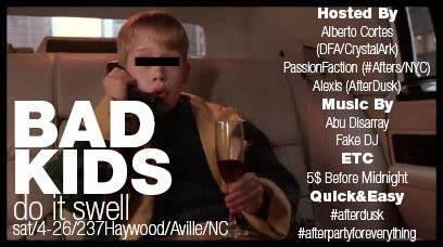 Tonights flyer + dan deacon (wham city) spinning/djs buying beer for all before 12 #moogfest #afterpartyforeverything