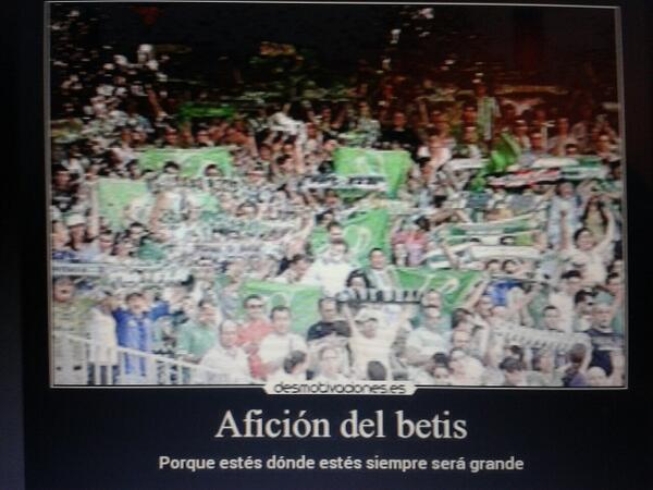 jonathanFarinas's tweet photo. Volver a caer y sufrir,Hoy Toca levantarse y luchar para devolver a el Betis a 1a por historia y aficion#SiempreBetis http://t.co/kWIRhxGwaH
