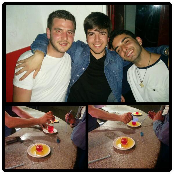 raulsainz94's tweet photo. Noches alicantinas con @SendoaCarricajo  y @xuxi14ampuero  jajaja http://t.co/wtu3xZf3yX