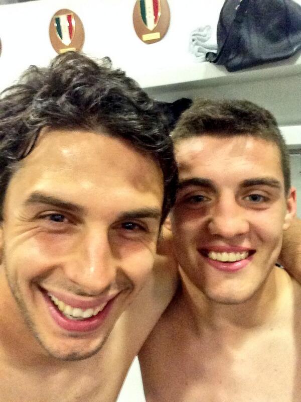 23_Frog's tweet photo. Buona partita!!! E adesso Derby!!! Questo ragazzo qui è un fenomeno!!! AMALA!! @Inter ⚫️🔵 http://t.co/ytKpT2AqSG