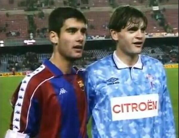 TheClubPark's tweet photo. Pep Guardiola &amp; Tito Vilanova http://t.co/MoYgLcaf6Q