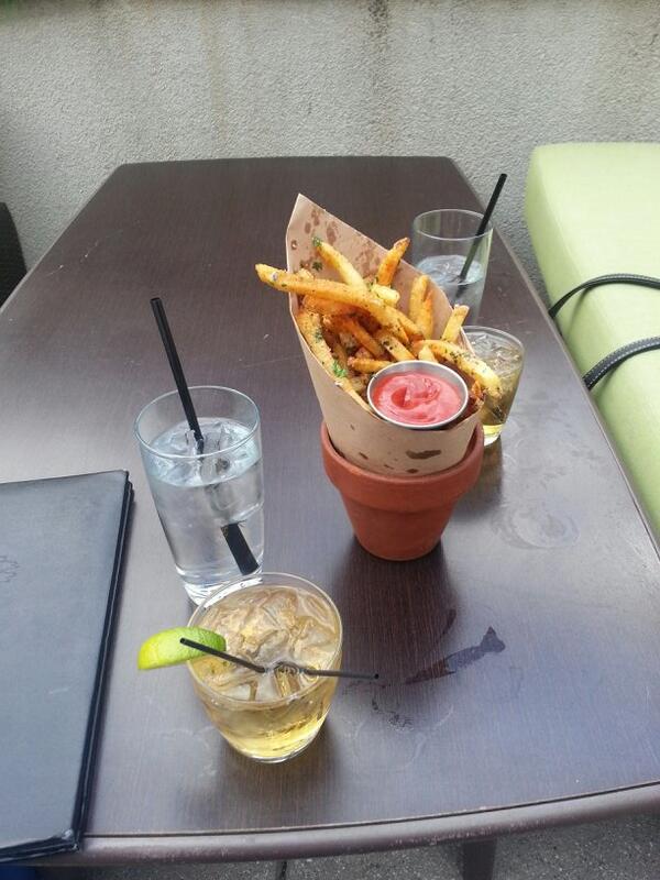 mazzie's tweet photo. Truffle frites! #postepatio http://t.co/IaVSCKN6A0