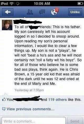 CauseWereGuys's tweet image. Dammit Dad