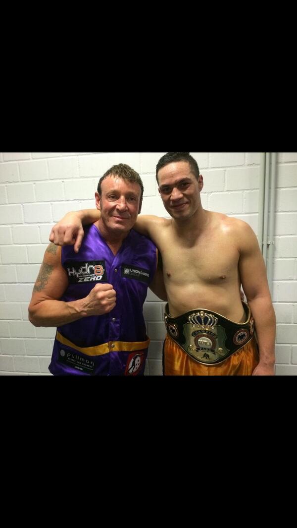 DucoEvents's tweet image. Congrats @joeboxerparker @KevinBarryNZL on winning the WBA Pan Asian Interim Heavyweight Title #teamparker