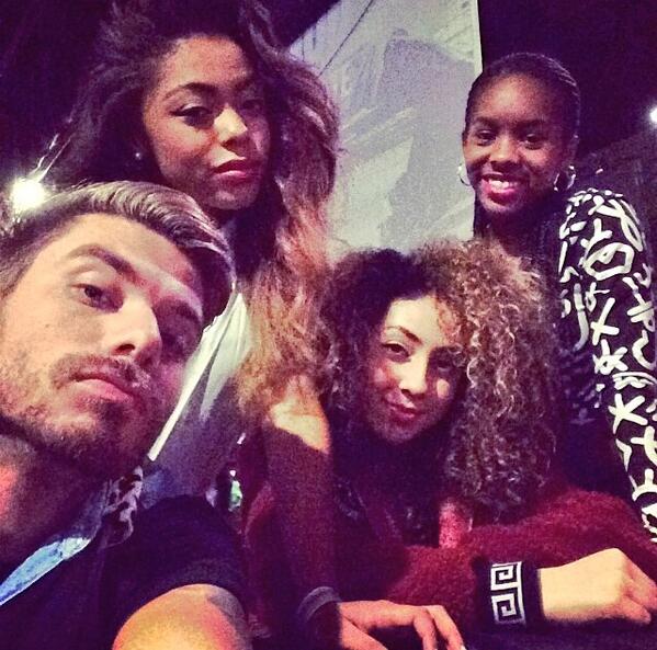FLAVAHZcrew's tweet photo. #FlavahPak reunited! #abdc7 @beaufp @fannypak @jairamiller @kaelynnharris @_AngelGibbs99 @worldofdance http://t.co/5gn3cYHkes