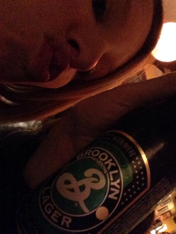 LisaMLeanders's tweet image. And now the Brooklyn Lager. America's second finest?! #datenightcontinues