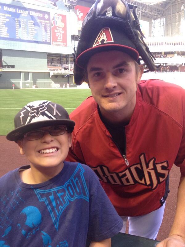 paynechrist's tweet photo. Ready to watch the game #GoDbacks http://t.co/UIJx54bpal