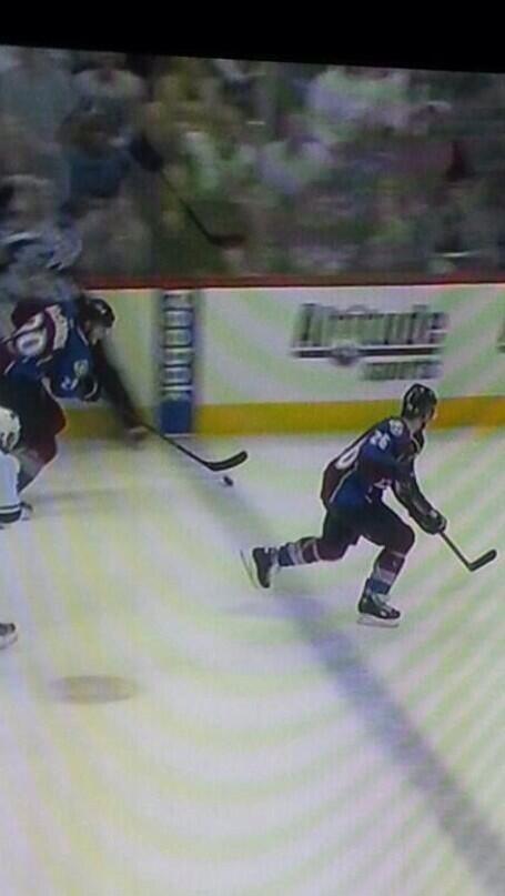 20_Dawe's tweet image. Right after the hold on Coyle @mnwildrubes #worstrefsever