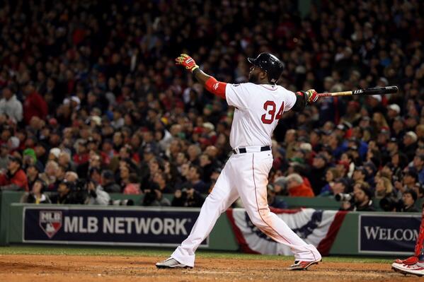 Followers to RETWEET can win a baseball signed by <a href="/davidortiz/">David Ortiz</a>. #MLBFC