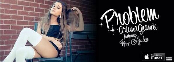 chokemeariana's tweet image. #PreOrderProblemOniTunes 
#ProblemTomorrowAtMidnight 
smarturl.it/ArianaProblemiT