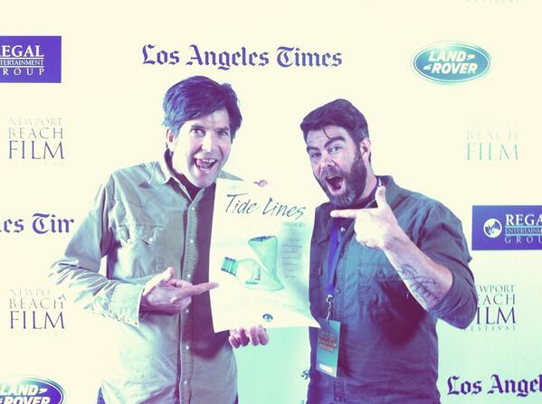 OakBayJohnny's tweet photo. #TideLines @nbff w Scott Harrison of @Surfrider @RiseAbovePlstcs @oceangybe http://t.co/wGmTYotFY9