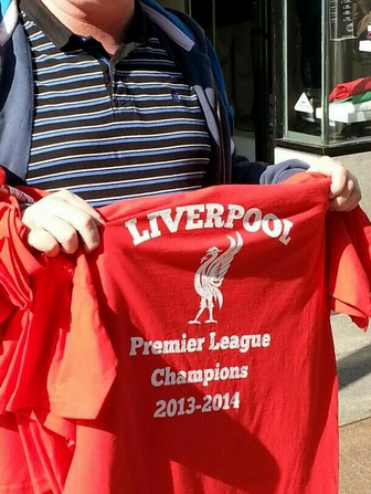 liverpool premier league champions merchandise