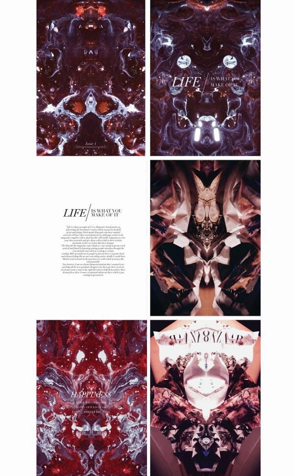 TwentyTwoPoint's tweet image. A few example layouts of what the magazine could look like, any designers who want to get involved give us a message.