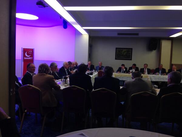 Gn Bşk Prof Kamalak Saadet Partisi GIK toplantısında konuşma yapıyor #Saadet