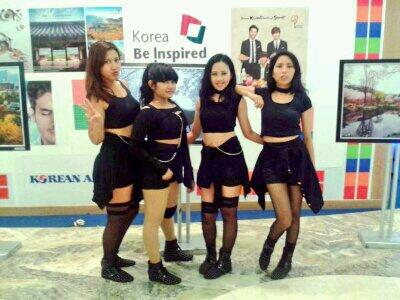 Kiss A on Kpop World Festival 2014. This is our new costume :)