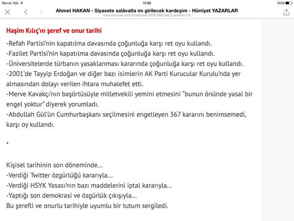 BTCETGweb3VPN's tweet photo. Ahmet Hakan yazmış, http://t.co/t3tCwwoC8h