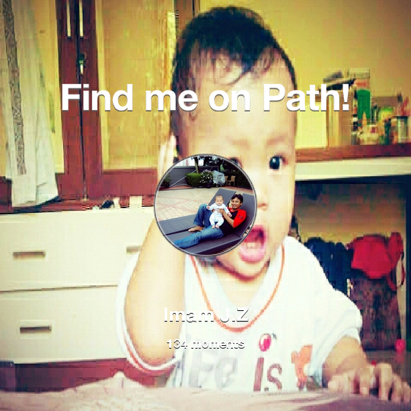 IjzDL's tweet photo. I've shared 134 memories with my friends on #Path - see them now at http://t.co/siMDROGrTw! #thepersonalnetwork http://t.co/Bq1vXotjEb