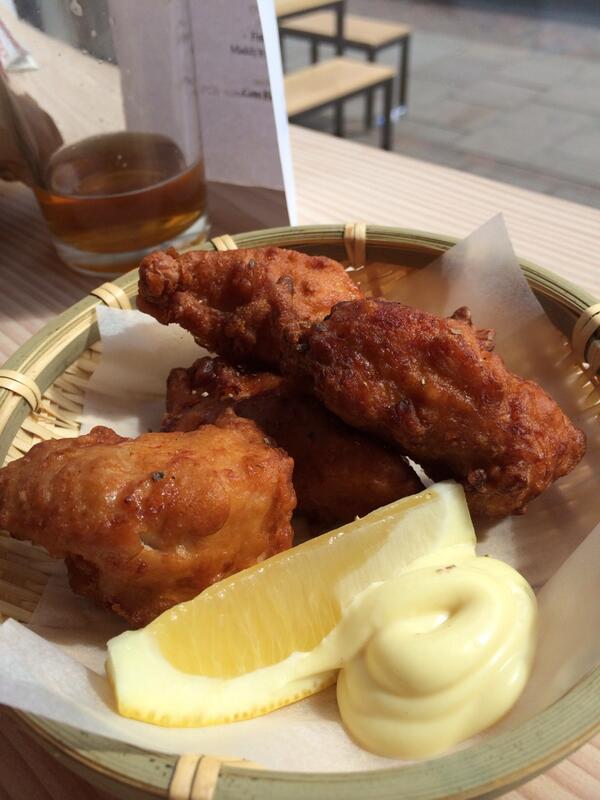 Bellypleasures's tweet photo. @MaddysFishBar 2 courses down and delicious so far...enjoying my Sunday and looking forward to the official opening! http://t.co/pNWEX3ivTP