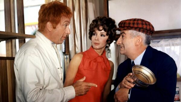 JFGuyot's tweet photo. RIP Andrea #Parisy "Madame de Funès" dans "Le Petit Baigneur" http://t.co/wImIknhYHj #AFP http://t.co/GQUcR3pVXq