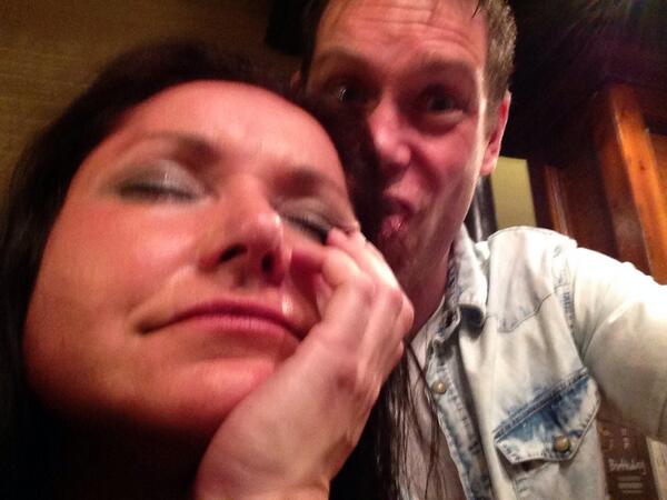 DAZLA001's tweet photo. Who's this pissed up lass sleeping at the bar av just found ????? http://t.co/Gp7v2QJHoE