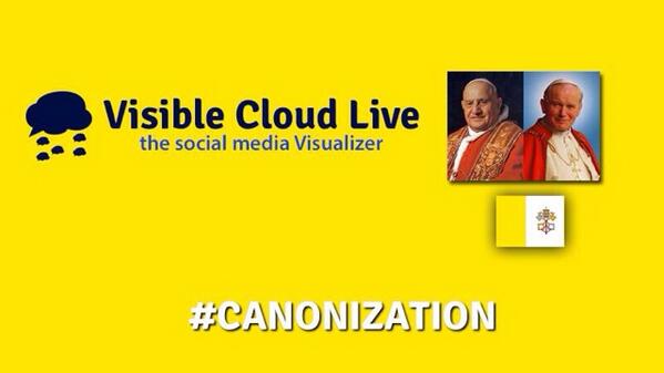 VisibleLive's tweet image. .@cnalive Follow #Visible #Canonization photo #stream it is #Live bit.ly/visiblecanoniz… if you like pls Retweet