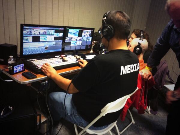 GhostHandProd's tweet photo. Providing multi-cam coverage for the #NPFL http://t.co/y5pvCDDTpX