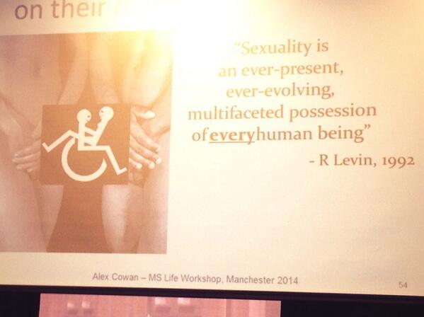 mssocietyuk's tweet photo. Wheelchair logos don't get much more active & empowering than this from #mslife2014 http://t.co/BiMMbJxr6t