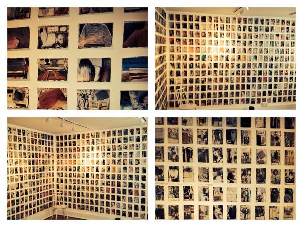 Exhibition at my local gallery. Ti Parks 10,000 Collages.
