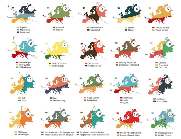michalbe's tweet photo. How to divide Europe? http://t.co/G7JMrU1zyt