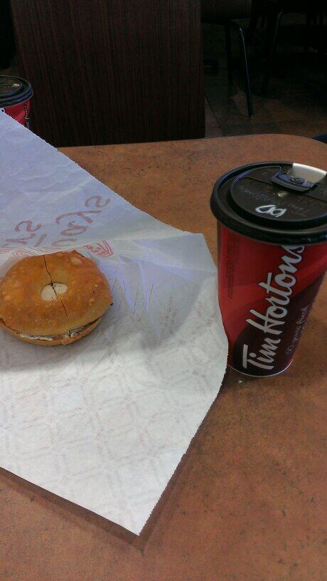talbird1's tweet image. Cheese bagel breakfast at @TimHortons #missingcanada