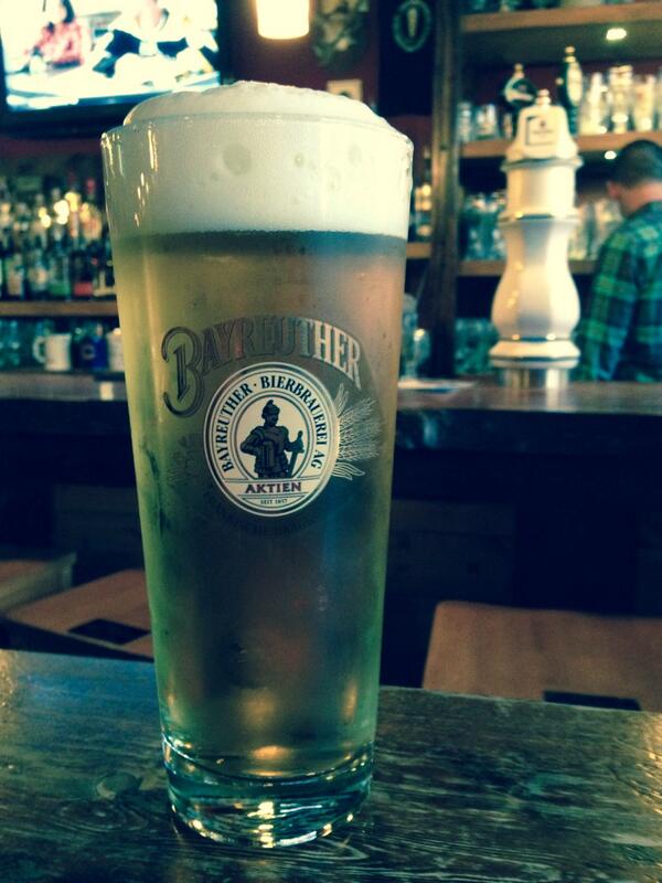 ProstTavern's tweet photo. On tap for a limited time only #BayreutherOriginal #Lager            Come drink it while you can! http://t.co/mdriNSc3Ar