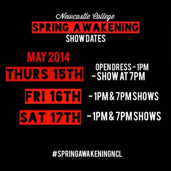 carlywoody's tweet image. @NCLCollCreative #musicaltheatre