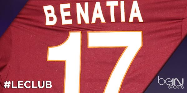 RT ce message et tentez de gagner le maillot dédicacé de Mehdi Benatia / Follow <a href="/beinsports_FR/">beIN SPORTS</a> pour jouer #LECLUB