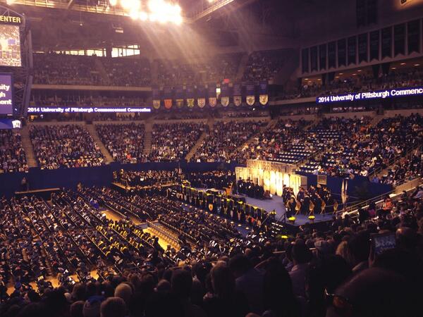 Shirtang's tweet photo. Pitt 2014 Commencement! Congrats to all the new Pitt grads! #graduation #h2p #nordy http://t.co/ELMhXh5Ghx