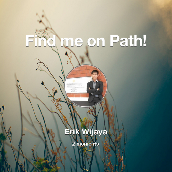 Chrissttrik's tweet photo. Find me on #Path now! Go to: http://t.co/Irn70nVpwa! #thepersonalnetwork http://t.co/mXcIXXM7Ws