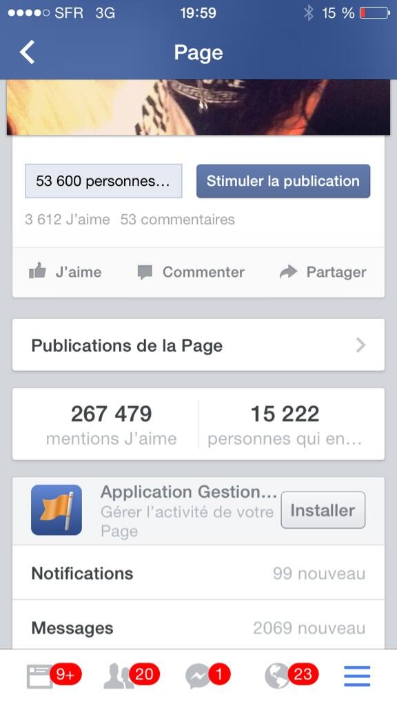 Shannakress83's tweet photo. Mon vrai Facebook.... C'est avec ces abonnés la.... Tt le reste c'est du fake bisous http://t.co/BzgBHinfVN