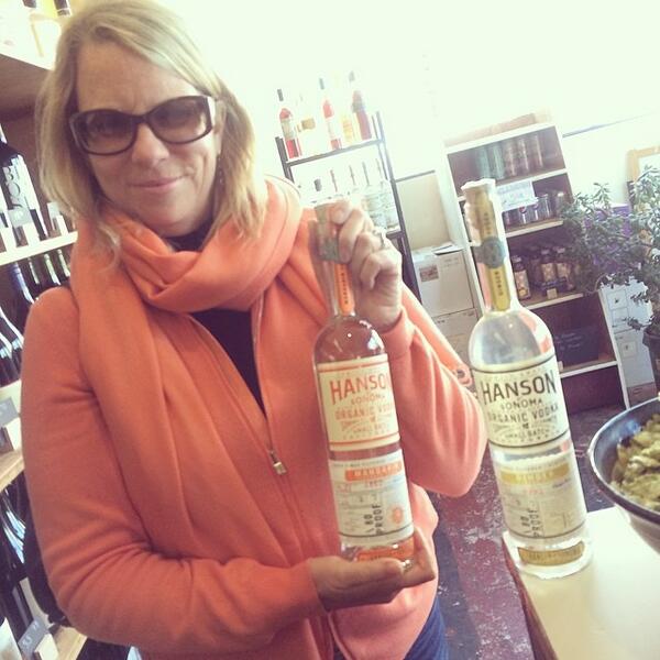 <a href="/HansonVodka/">HansonofSonomaVodka</a> my mom loves your #vodka! #Orange Go #Giants!